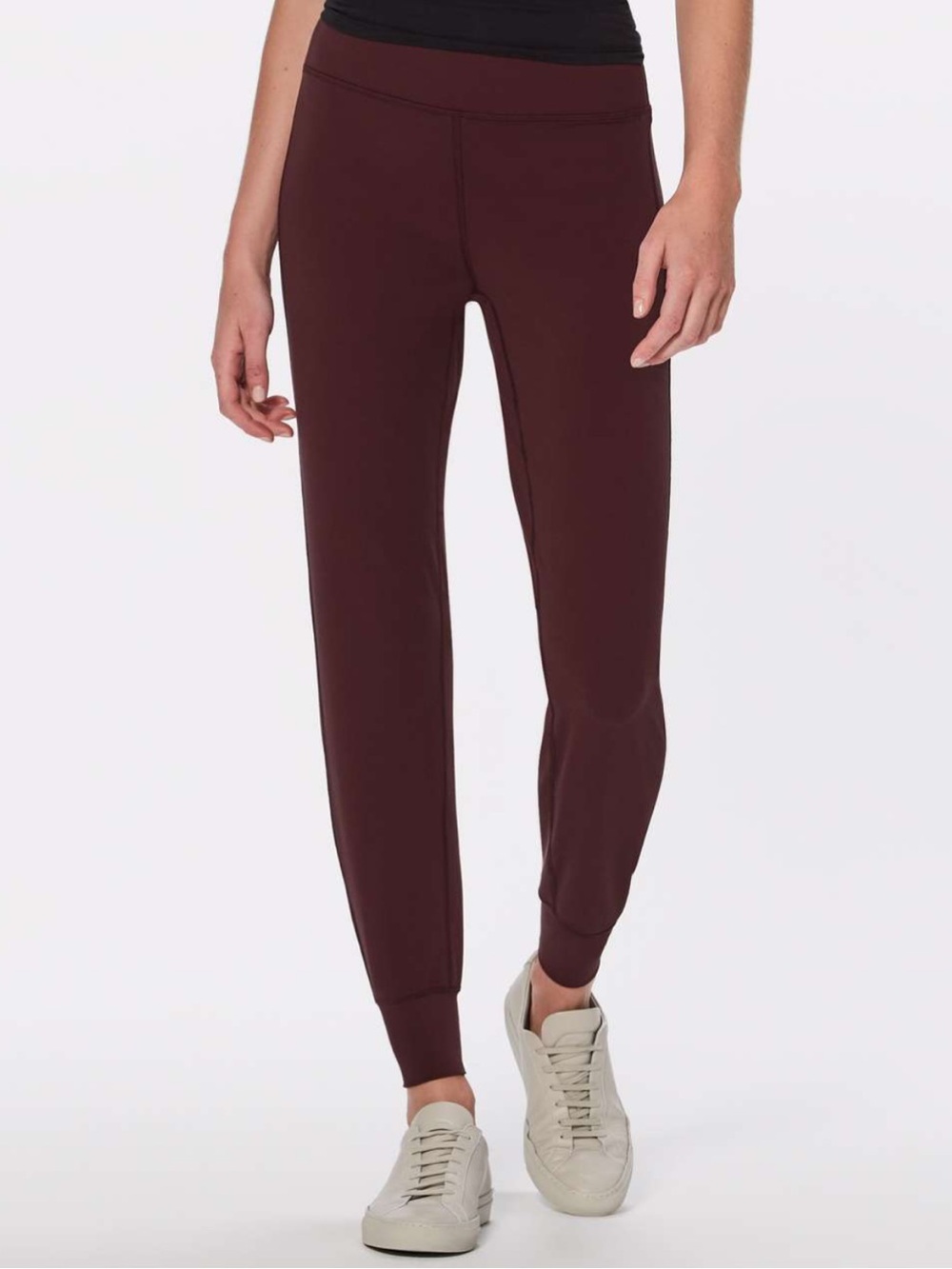 Lululemon Back In Action Jogger - Garnet - Nulu Buttery Soft Lounge Yoga Maroon